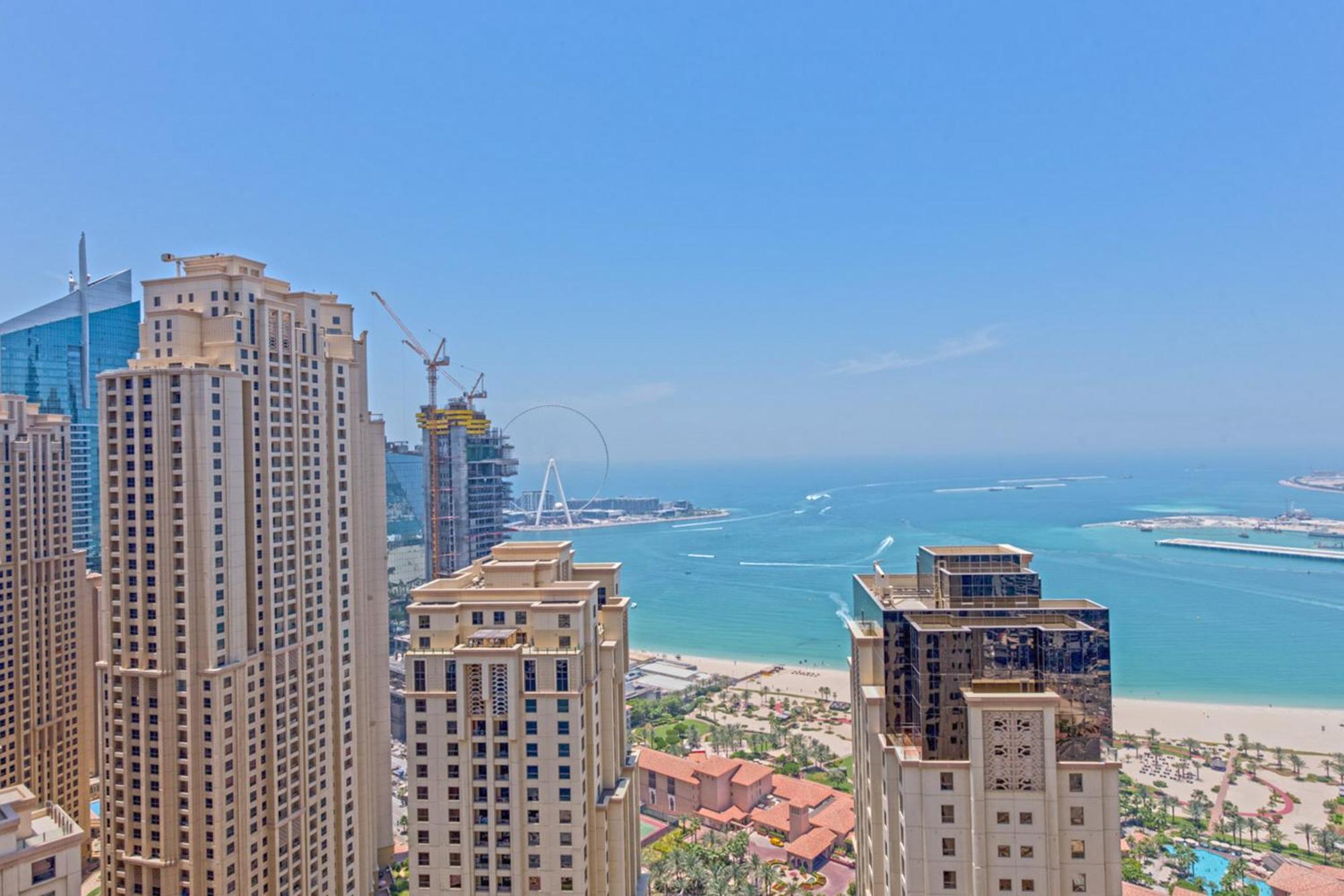Stunning Marina & Sea View 4 Bedroom Apartment, Murjan 6 Jumeriah Beach Dubai Esterno foto