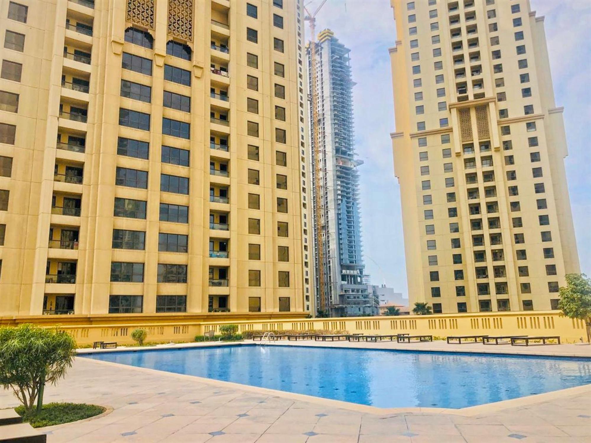Stunning Marina & Sea View 4 Bedroom Apartment, Murjan 6 Jumeriah Beach Dubai Esterno foto